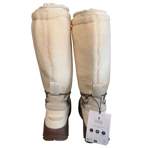 Hunter Wanderer Fleece Waterproof Tall Boot - size 6 - R1 - Picture 4 of 11